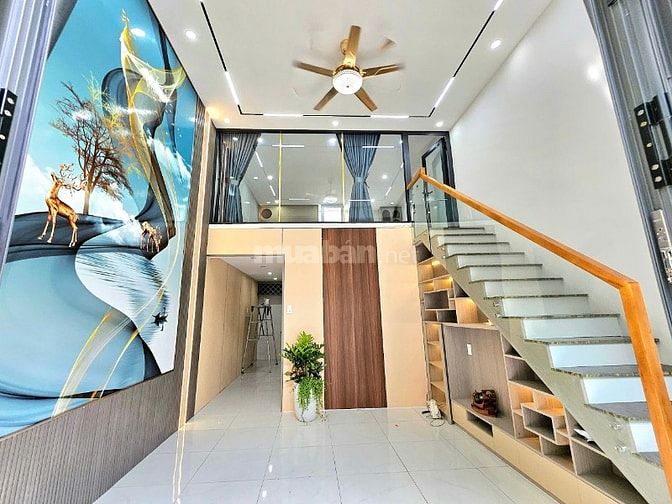 Nhà đẹp full nội thất - hẻm ô tô Phan Văn Hớn, Quận 12, sổ hồng riêng 