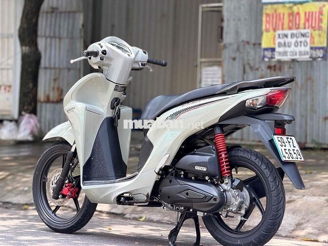 Honda Vision 2023 Smartkey Xám Xi Măng