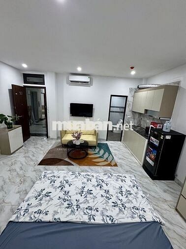 CHO THUÊ CĂN HỘ STUDIO, NGUYỄN CHÁNH, CẦU GIẤY, FULL NỘI THẤT
