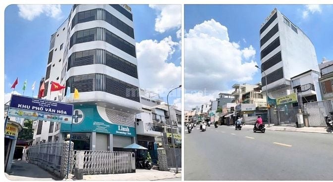 BUILDING GÓC 2 MẶT TIỀN 103A NGUYỄN VĂN ĐẬU – HẦM + 7 TẦNG – THANG MÁY