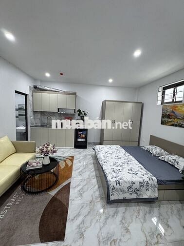 CHO THUÊ CĂN HỘ STUDIO, NGUYỄN CHÁNH, CẦU GIẤY, FULL NỘI THẤT