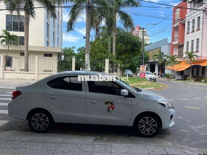 Mitsubishi Mirage 2022 Trắng 5 chỗ Xăng