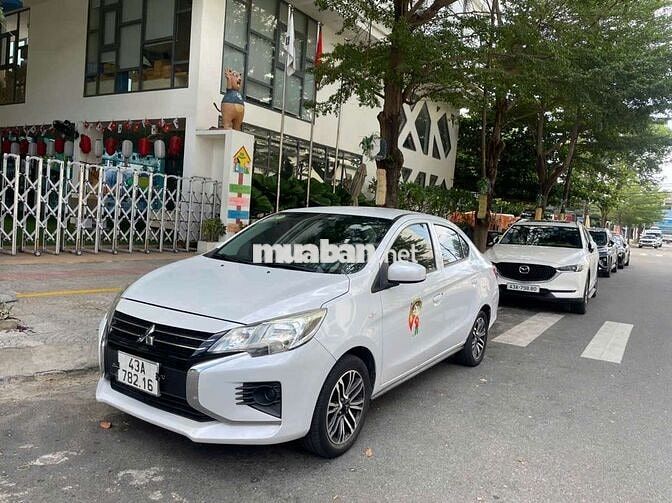 Mitsubishi Mirage 2022 Trắng 5 chỗ Xăng