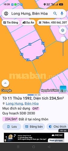 Siêu phẩm ven sông Đồng Nai ngay cụm Aqua, IZumi, Long Hưng, Biên Hòa 