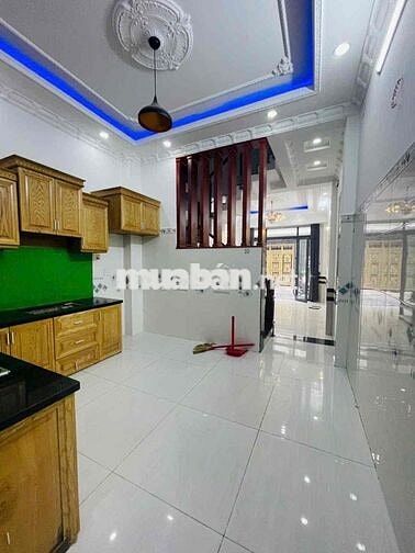 nhà 4 tầng 4pn 5wc hẻm nhựa 7m thông khu đồng bộ dân trí cao