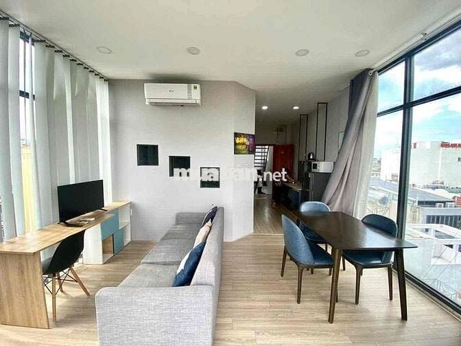Căn hộ 55m2 1pn full nội thất view bờ kè Hoàng Sa - Q1