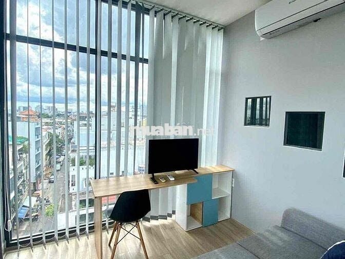 Căn hộ 55m2 1pn full nội thất view bờ kè Hoàng Sa - Q1