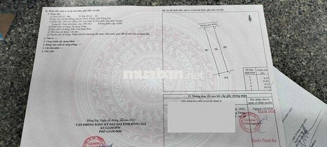 nợ bank cần bán nhanh nền thổ cư 100% xã Phú đông