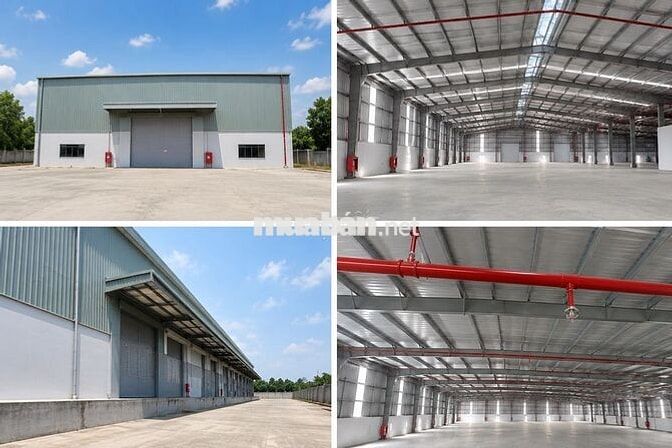 CHO THUÊ KHO 1.500M² TẠI HOÀ KHÁNH – PCCC TỰ ĐỘNG – GIÁ 65K/M² 