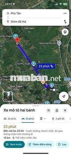 Đất mặt tiền ngang 50m đường đi thẳng đến cửa khẩu Vĩnh Xương