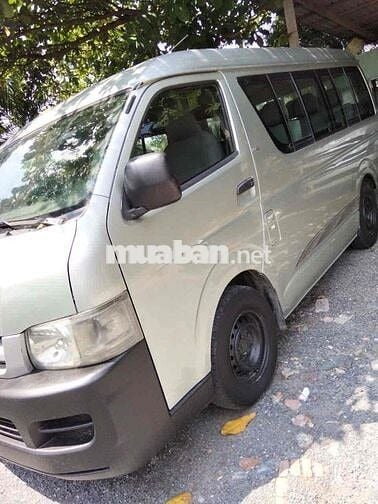 Toyota Hiace 2007 Xe khách Xám