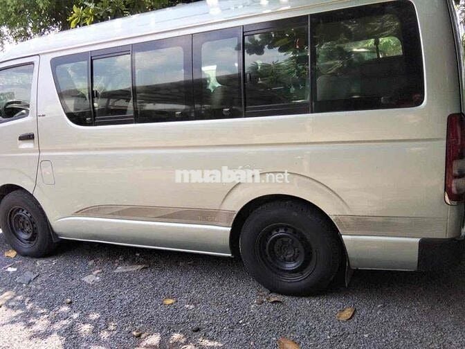 Toyota Hiace 2007 Xe khách Xám