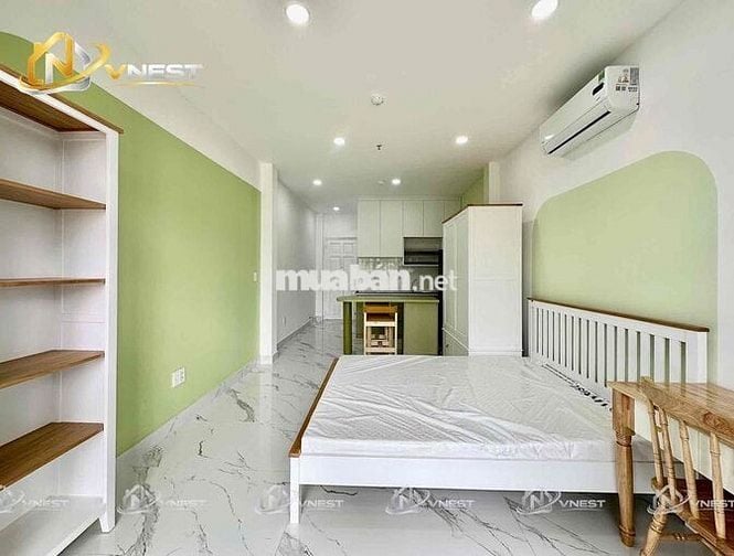 CHO THUÊ CĂN HỘ FULL NỘI THẤT BAN CÔNG MỚI GẦN BỜ NHÀ THỜ TÂN ĐỊNH Q1