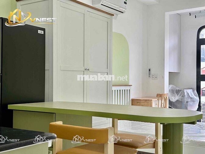 CHO THUÊ CĂN HỘ FULL NỘI THẤT BAN CÔNG MỚI GẦN BỜ NHÀ THỜ TÂN ĐỊNH Q1