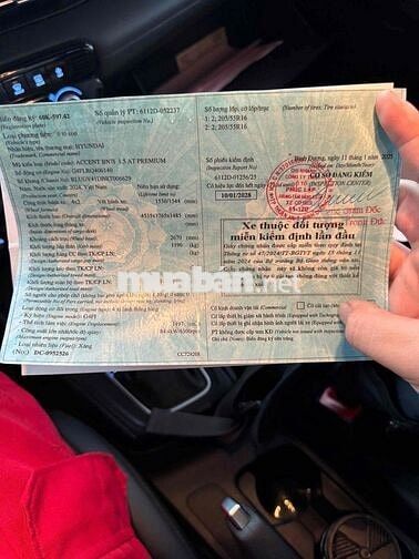 Hyundai Accent 2025 1.5 AT Premium Trắng 9000km