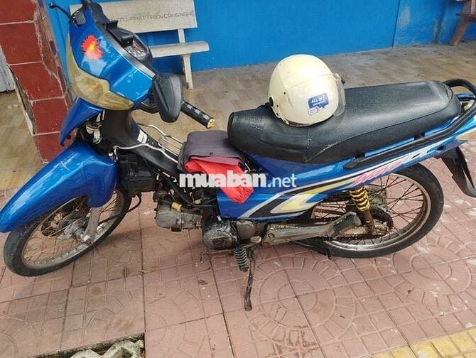 Xe máy Wave TQ Trung Quốc màu Xanh