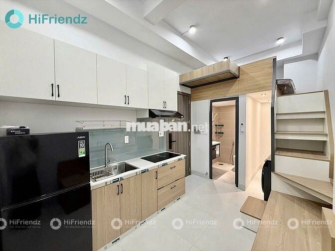 DUPLEX BAN CÔNG FULL NỘI THẤT MÁY GIẶT RIÊNG MỚI XÂY