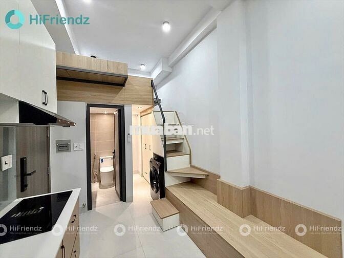 DUPLEX BAN CÔNG FULL NỘI THẤT MÁY GIẶT RIÊNG MỚI XÂY