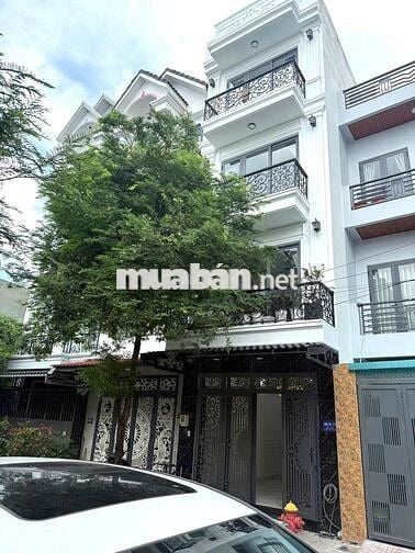 NHÀ SIÊU ĐẸP 1 TRỆT 3 LẦU, SÂN THƯỢNG, DT 4,5×15 CÓ 4PN,4WC. ĐƯỜNG 12M