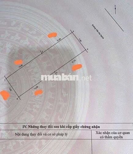 Đất mặt tiền đường Trần Đại Nghĩa