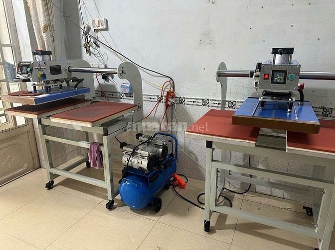 Máy Ép Nhiệt Cho Xưởng In Áo, Xưởng May Áo Thun, Shop Thời Trang Giá T