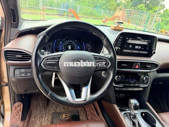 Hyundai Santa Fe 2020 Bản full Nâu 7 chỗ