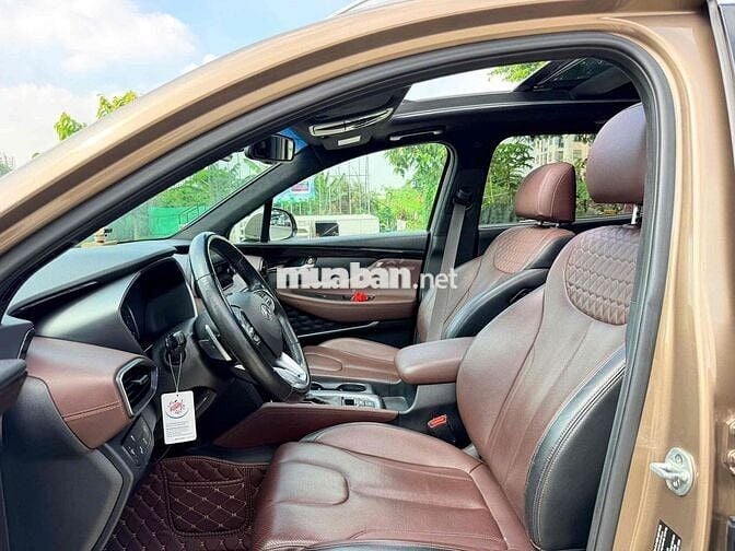 Hyundai Santa Fe 2020 Bản full Nâu 7 chỗ