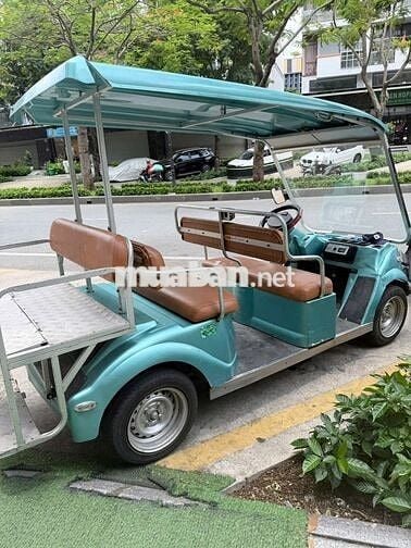 Xe điện Sanyo 4-6 chỗ màu Xanh ngọc