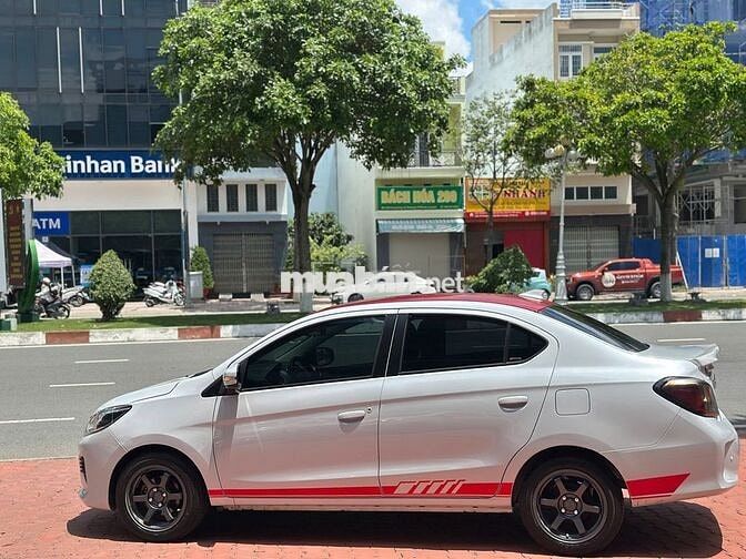 Mitsubishi Attrage CVT 2020 Trắng 45.000 km
