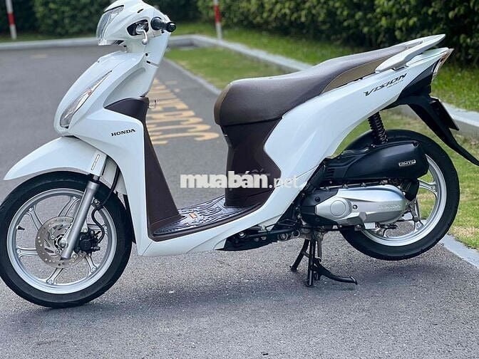 Honda Vision 2020 Bản Đặc Biệt Smartkey Trắng Nâu