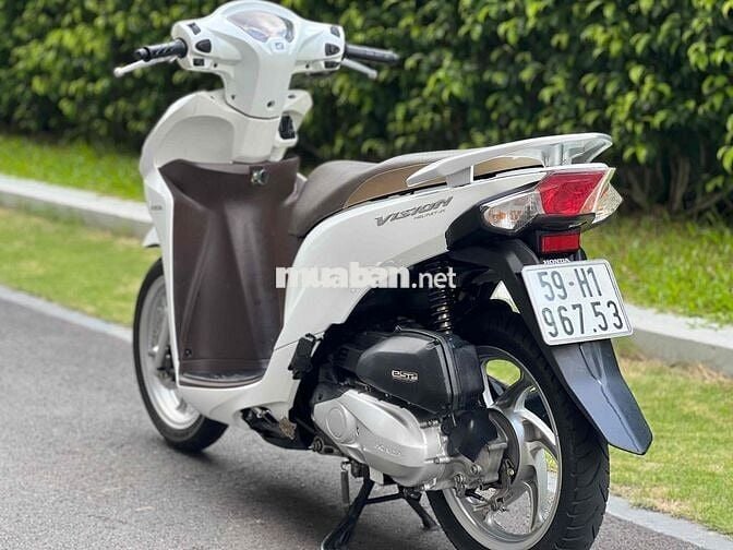 Honda Vision 2020 Bản Đặc Biệt Smartkey Trắng Nâu