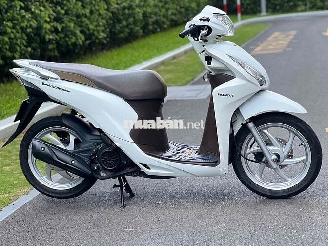 Honda Vision 2020 Bản Đặc Biệt Smartkey Trắng Nâu