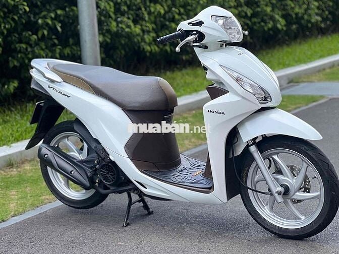 Honda Vision 2020 Bản Đặc Biệt Smartkey Trắng Nâu