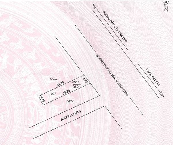 Bán 328,3m2 đất tại P. Thường Thạnh, Cái Răng, Cần Thơ