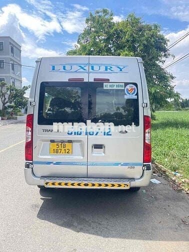 Ford Transit Luxury 2015 Bạc 16 chỗ