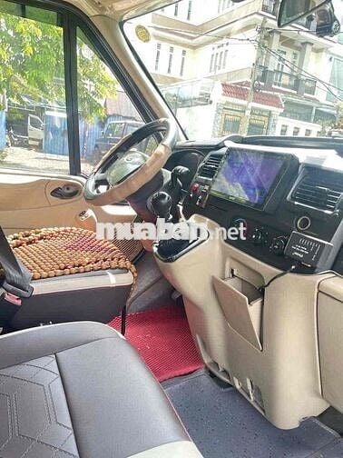 Ford Transit Luxury 2015 Bạc 16 chỗ