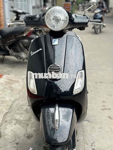 Piaggio Vespa Đen phun xăng điện tử xe đẹp
