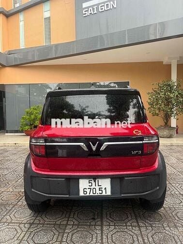 VinFast VF3 2024 Điện 6200km Đỏ