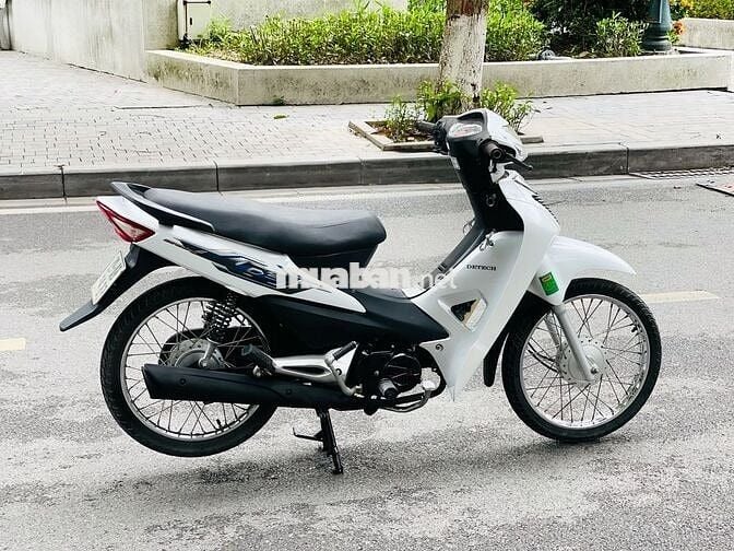 Wave 50cc Trắng Đèn Led Đời Mới Mới Đi 2500km