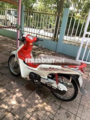 SYM Angela 50cc Trắng đỏ