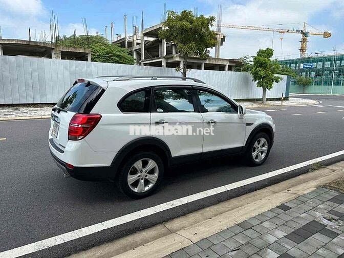 Chevrolet Captiva 2013 Trắng 7 chỗ Tự động