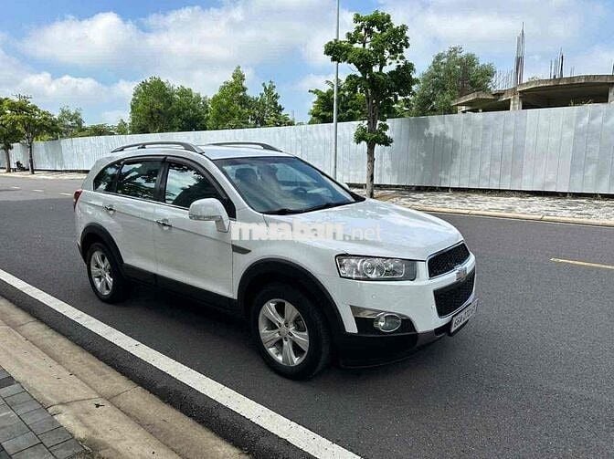 Chevrolet Captiva 2013 Trắng 7 chỗ Tự động