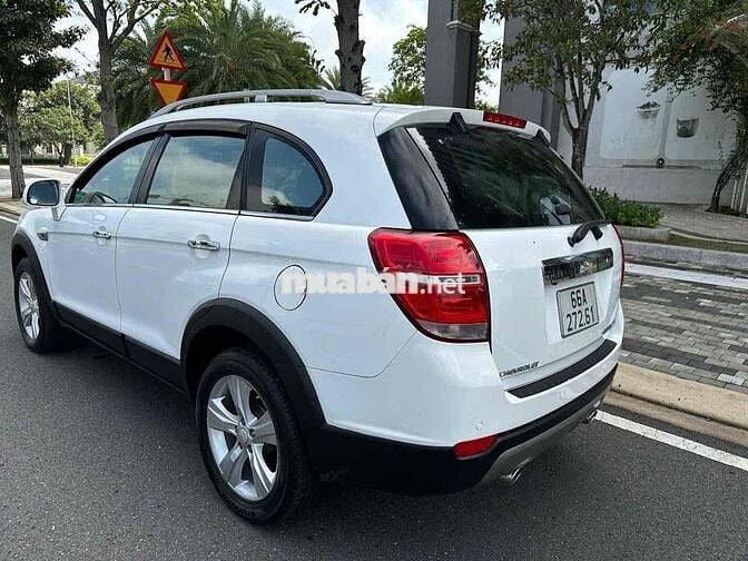 Chevrolet Captiva 2013 Trắng 7 chỗ Tự động