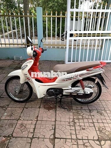 SYM Angela 50cc Trắng đỏ