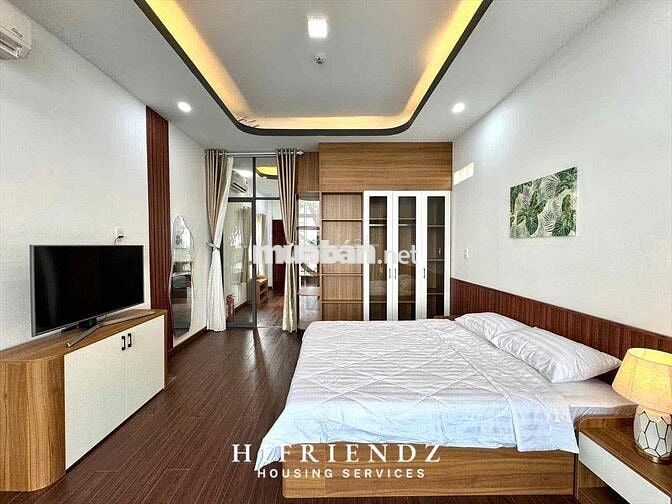 CĂN HỘ 1 PHÒNG NGỦ BAN CÔNG MẶT TIỀN ĐƯỜNG HAI BÀ TRUNG - QUẬN 1
