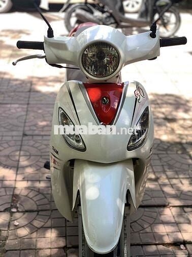 SYM Angela 50cc Trắng đỏ