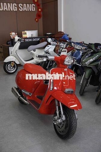 Lambretta G350 2023 Đỏ odo 132 km chưa đăng kí !!
