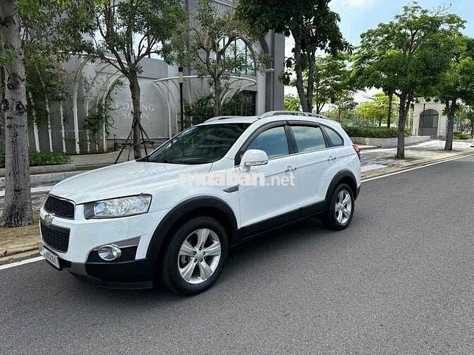 Chevrolet Captiva 2013 Trắng 7 chỗ Tự động