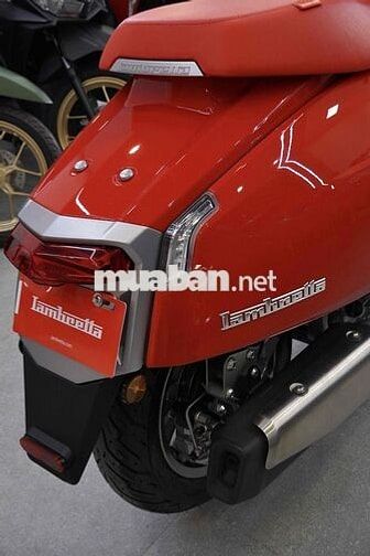 Lambretta G350 2023 Đỏ odo 132 km chưa đăng kí !!