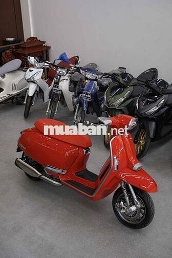 Lambretta G350 2023 Đỏ odo 132 km chưa đăng kí !!